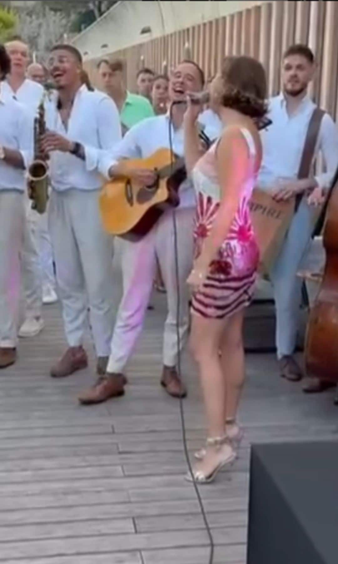 Jazmin Grace Grimaldi, hija mayor de Alberto II de Mónaco durante el verano de 2025 en Mónaco