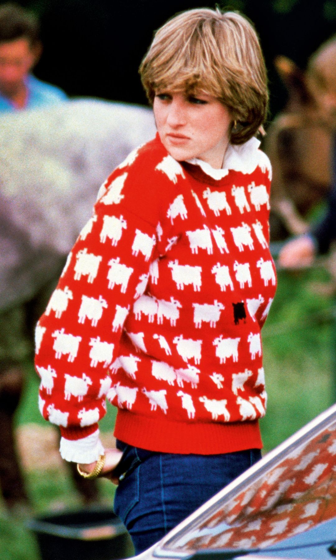 Lady Di con el famoso 'black sheep'