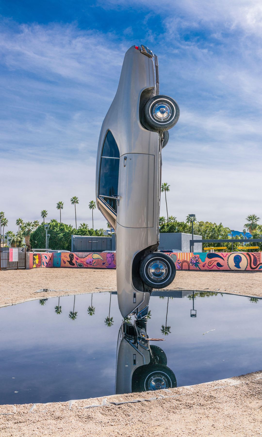 Escultura de Lebrija instalada en el Museo de Arte de Palm Springs
