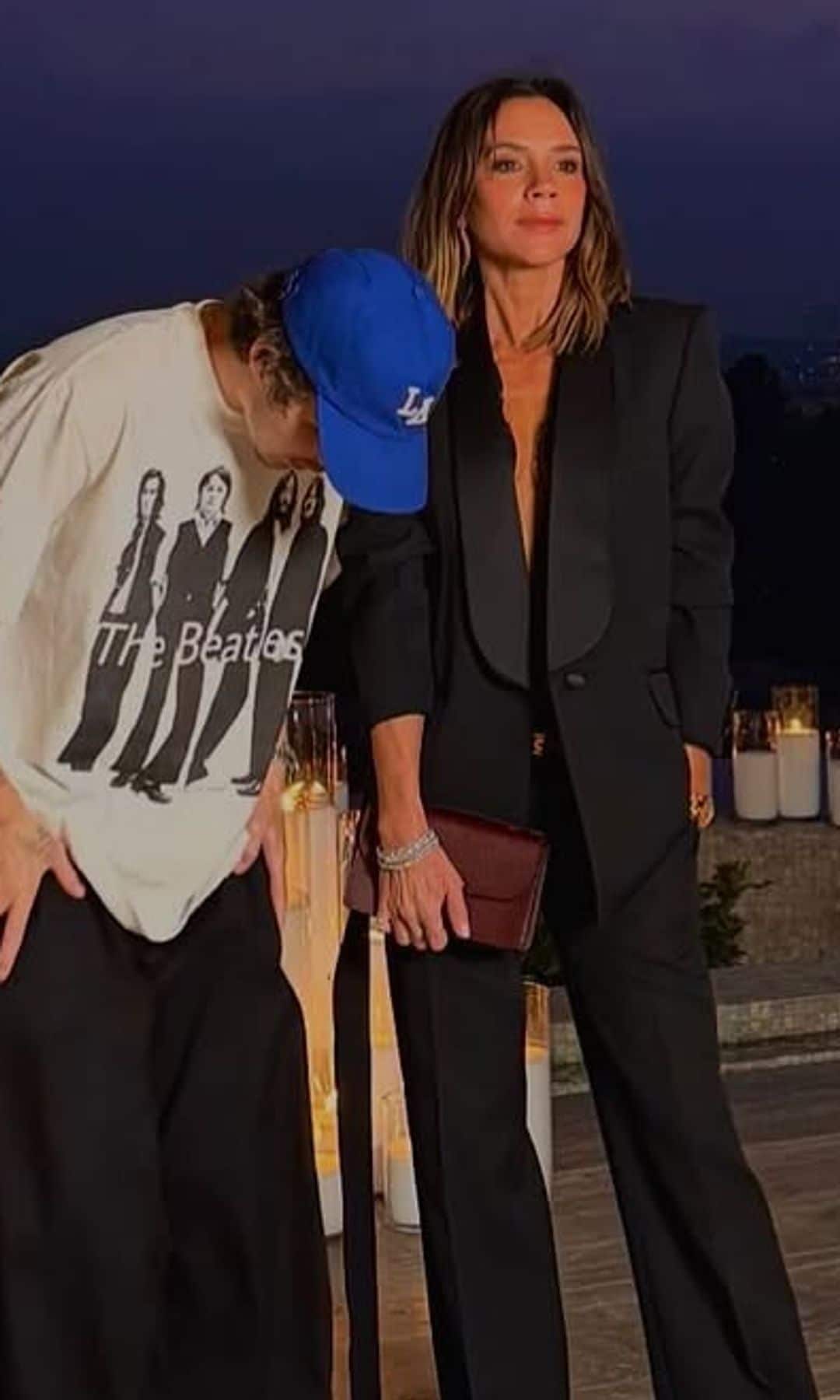 Victoria Beckham y su hijo Cruz