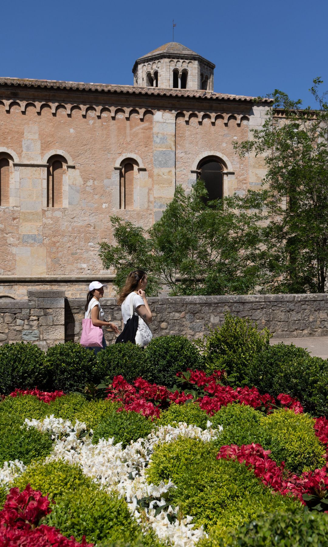 Festival de las flores, Temps de Flors, que se celebra en mayo en la ciudad de Girona