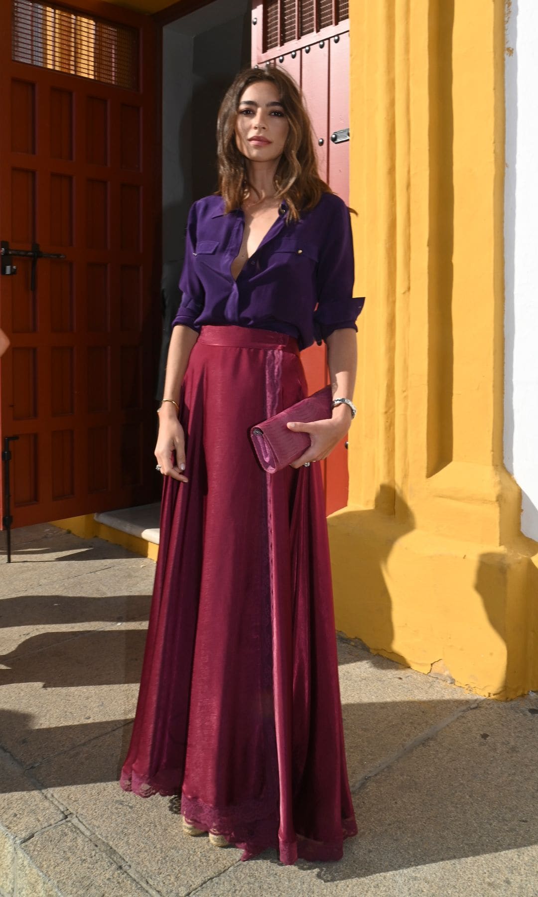 Rocío Crusset en la Maestranza durante la Feria de Abril 2025