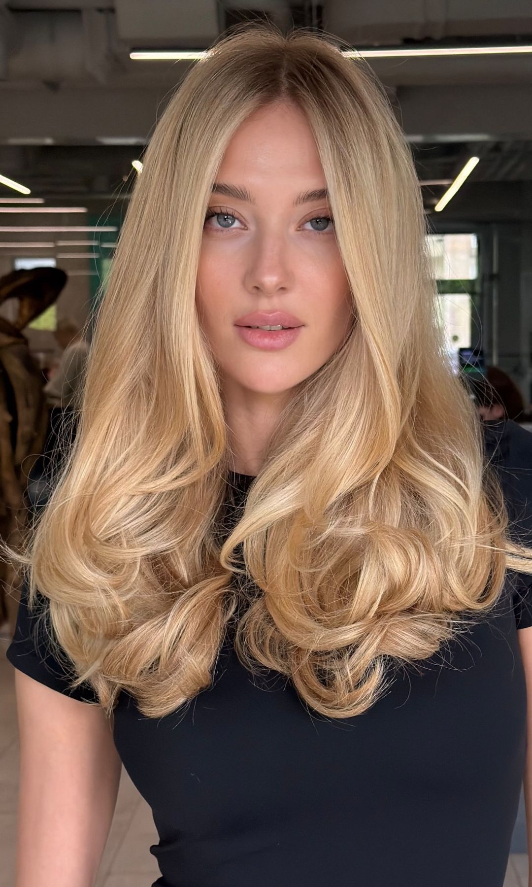 Cabello rubio vainilla
