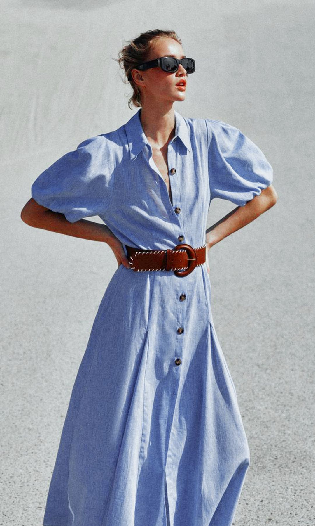 6 vestidos midi ideales para mujeres de 40 y 50 que quieren vestir cómodas y elegantes este verano