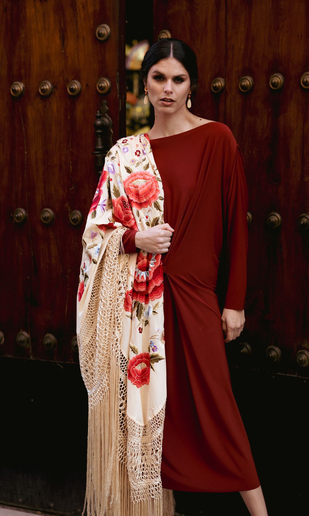Mantón de Manila para invitadas Mantones Foronda