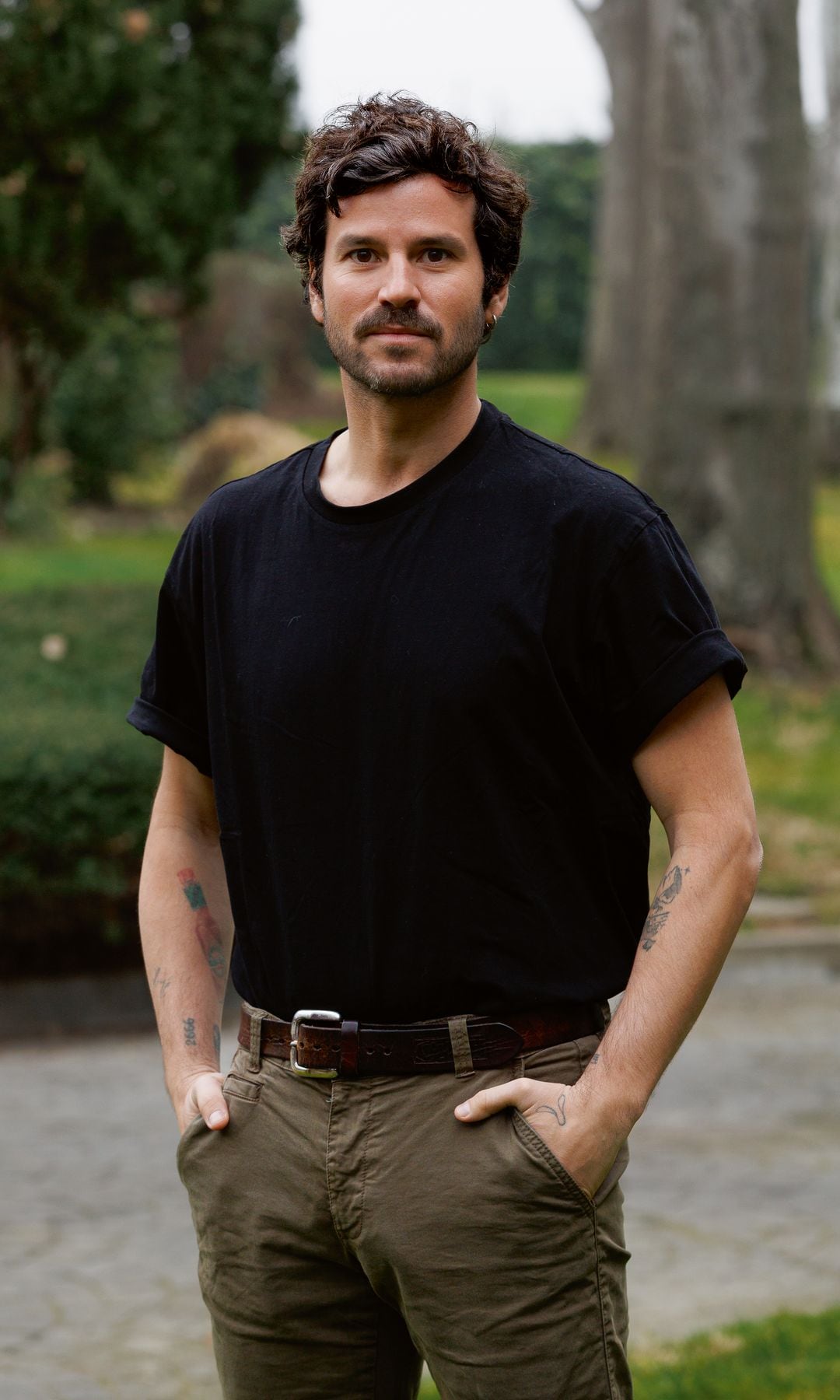 Willy Bárcenas, posando para ¡HOLA!