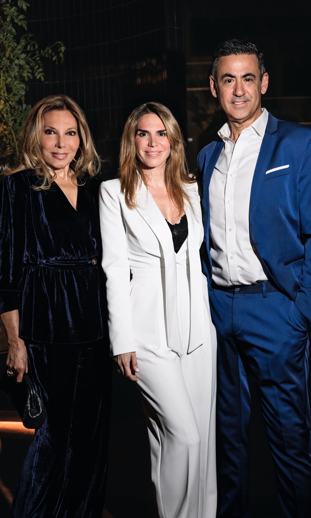 Maribel Yébenes, su hija Myriam y el marido de esta, Raúl Ramírez