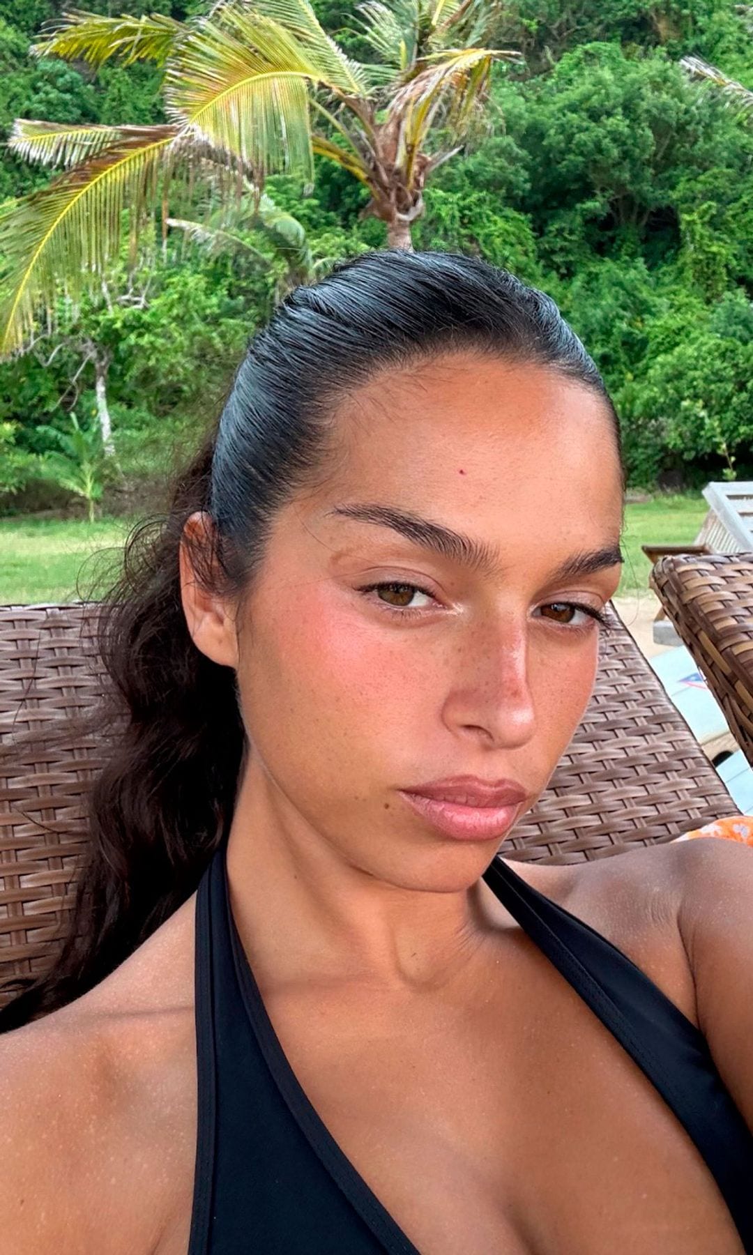 sarah catala tiene una piel muy bonita sin maquillaje