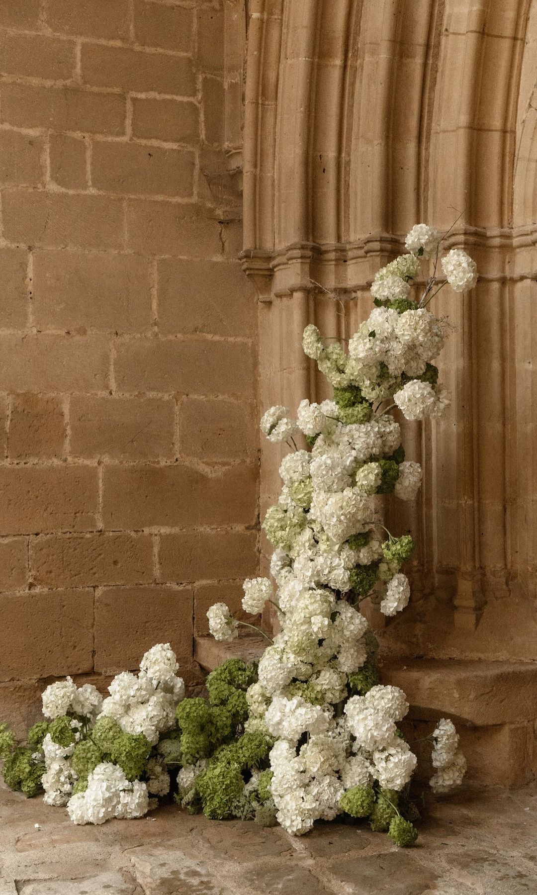 Flores de otoño para decoración de bodas hortensias