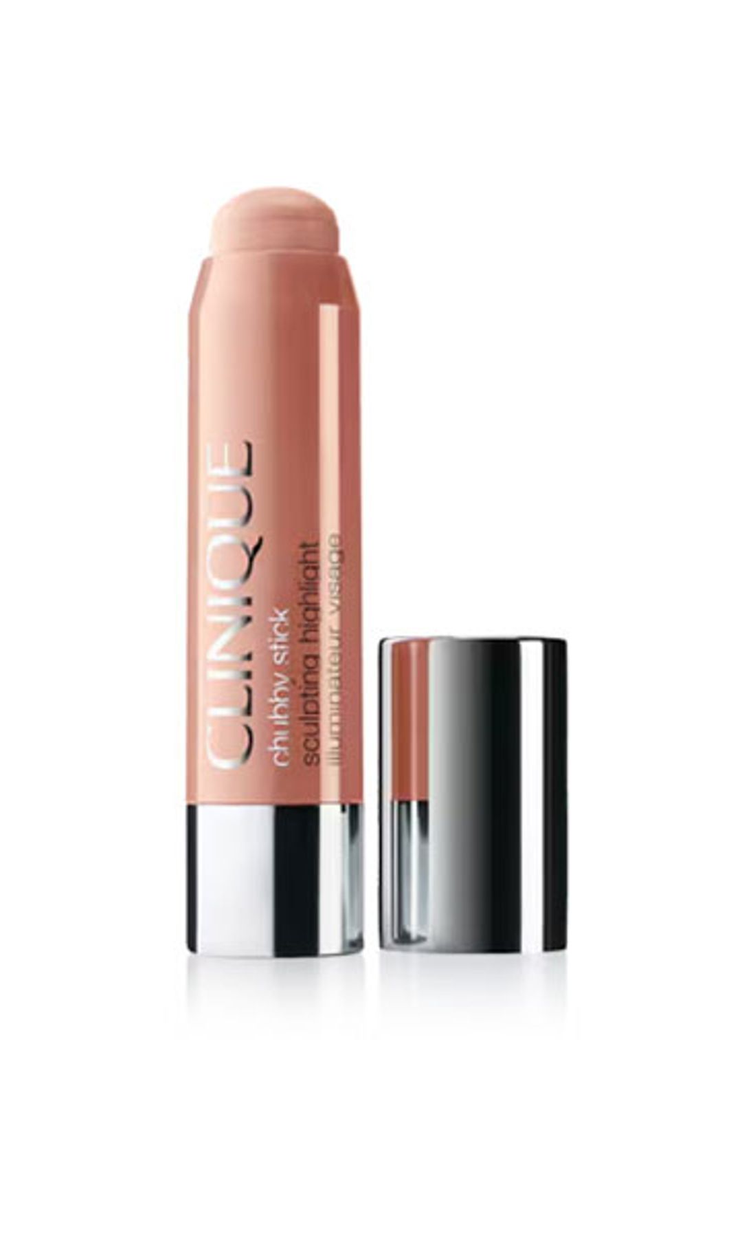 Lápiz cremoso 'Chubby Stick' en tono 'Hefty Highlight' (37,50 €), de Clinique