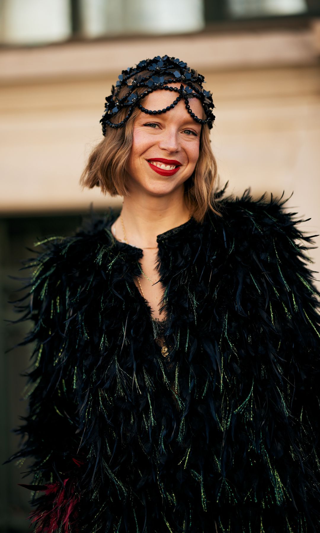 Sombreros crochet en el Street style de las semanas de la moda