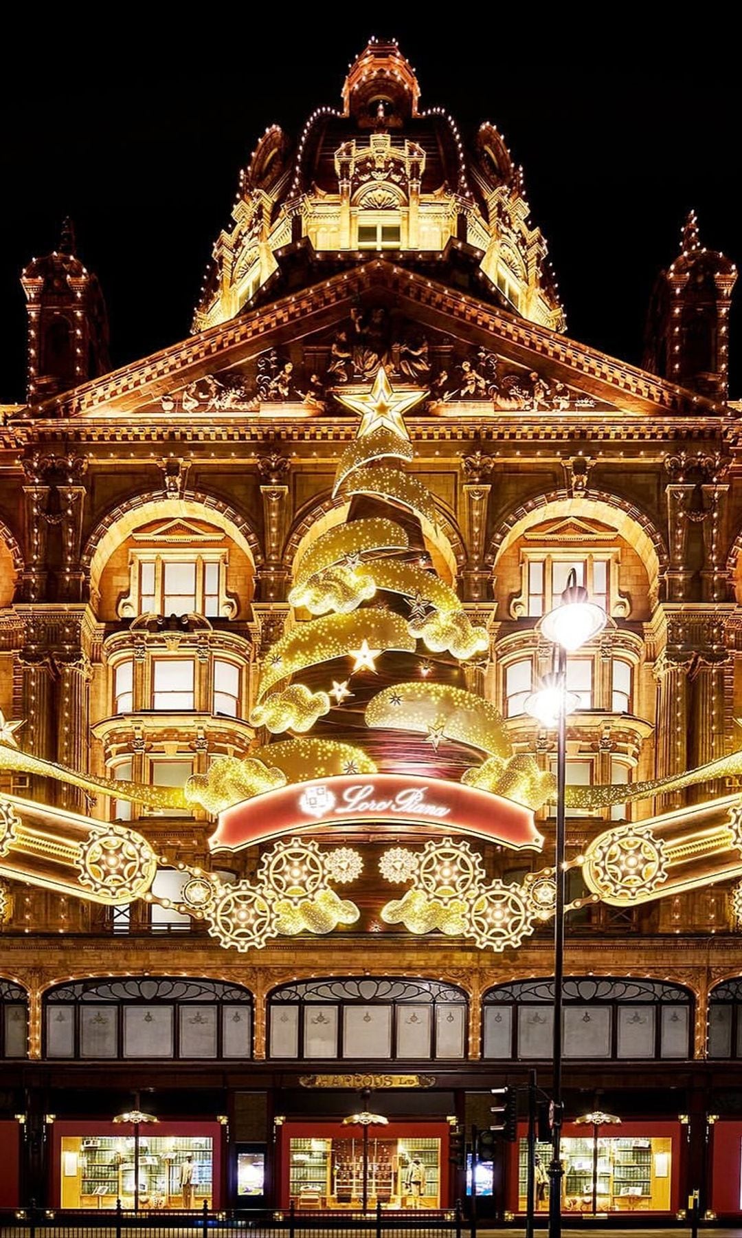 Fachadas decoradas Navidad, Londres