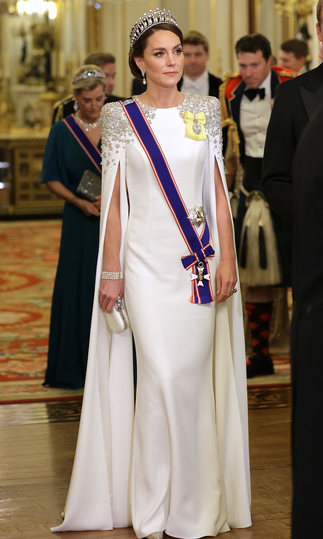 Kate en un banquete de Estado del Palacio de Buckingham en noviembre de 2022