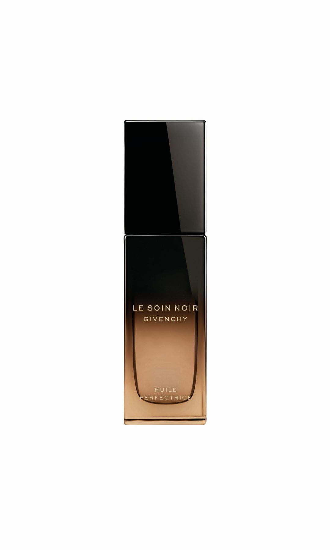 De noche: Le Soin Noir Aceite Perfeccionador (297 €), de Givenchy