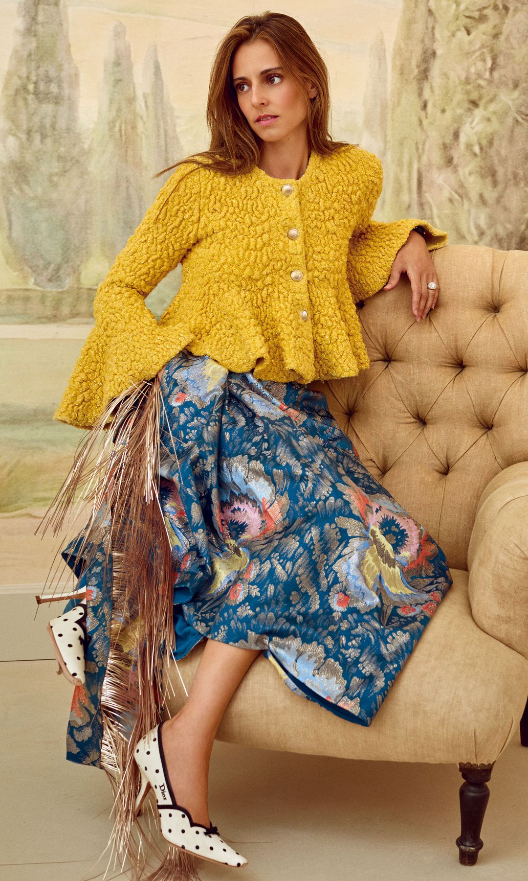 Carlota Prado posa con 'total look' de Dior