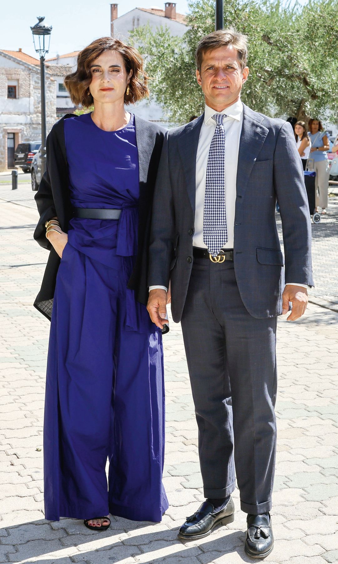 El torero Julián López Escobar, "El Juli", y su mujer Rosario Domecq, familia de la novi