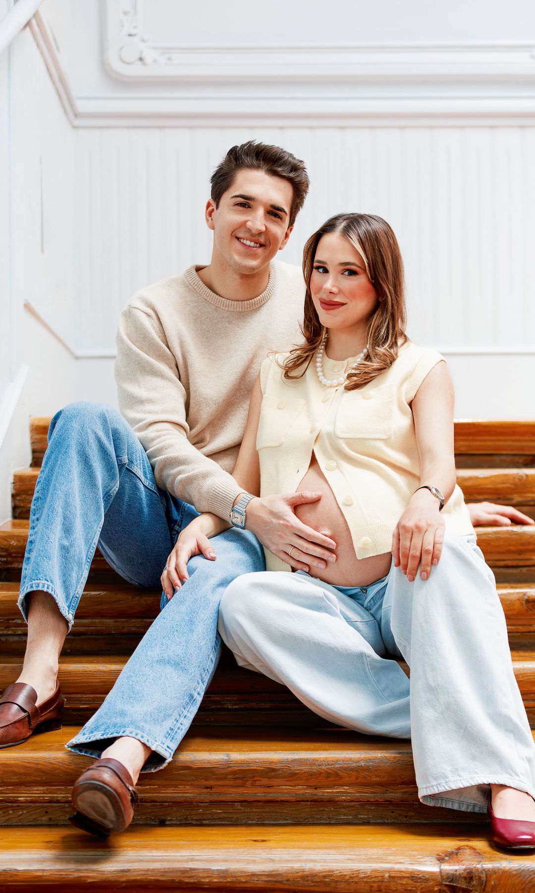 El próximo mayo Javier García-Obregón y Eugenia Gil Muñoz celebrarán la inminente llegada de su primer hijo 