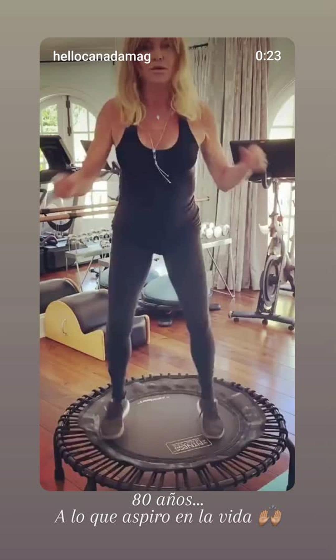 El vídeo de Goldie Hawn que ha compartido Paula Echevarría