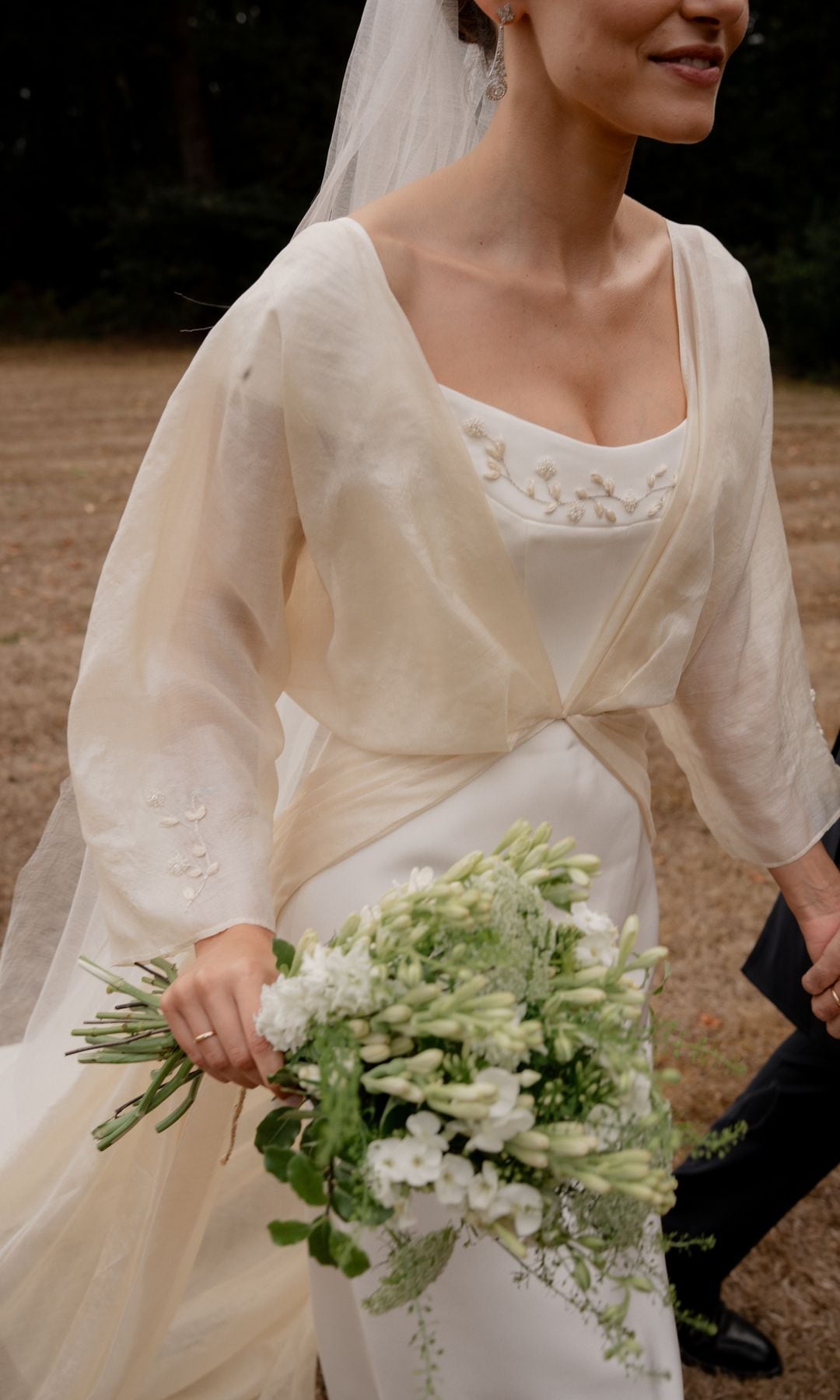 Ramo de novia de nardos