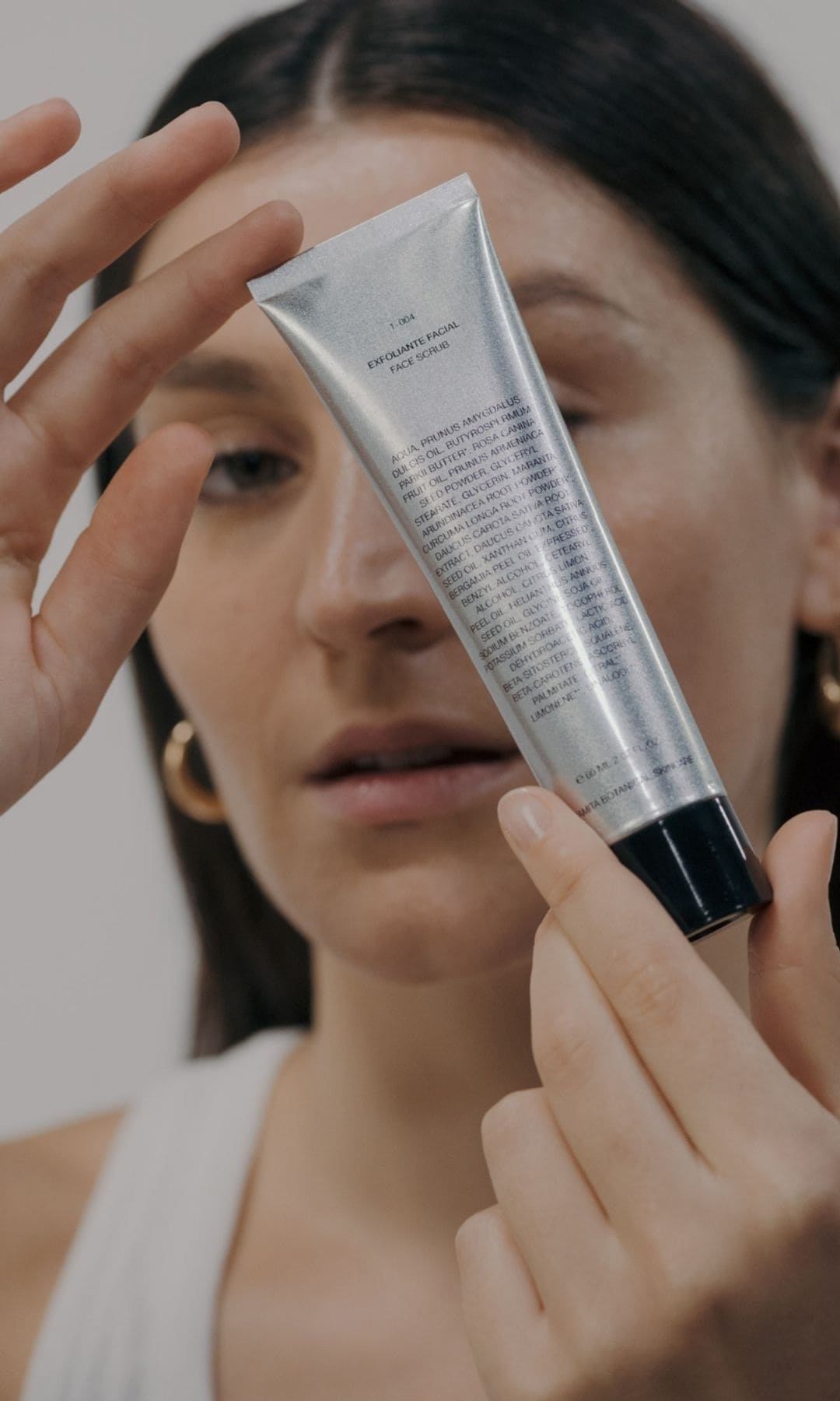 Cuidado facial con cosmética de autor