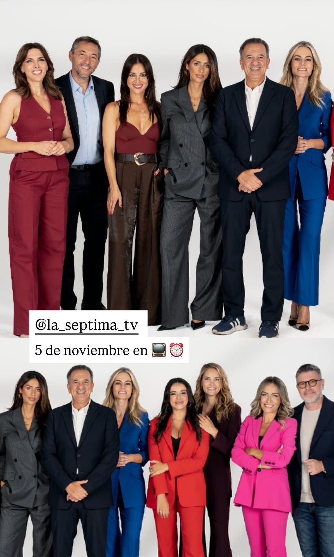 Alba Carrillo reaparece con sus compañeros de La Séptima tras la demanda de su exmarido, Feliciano López