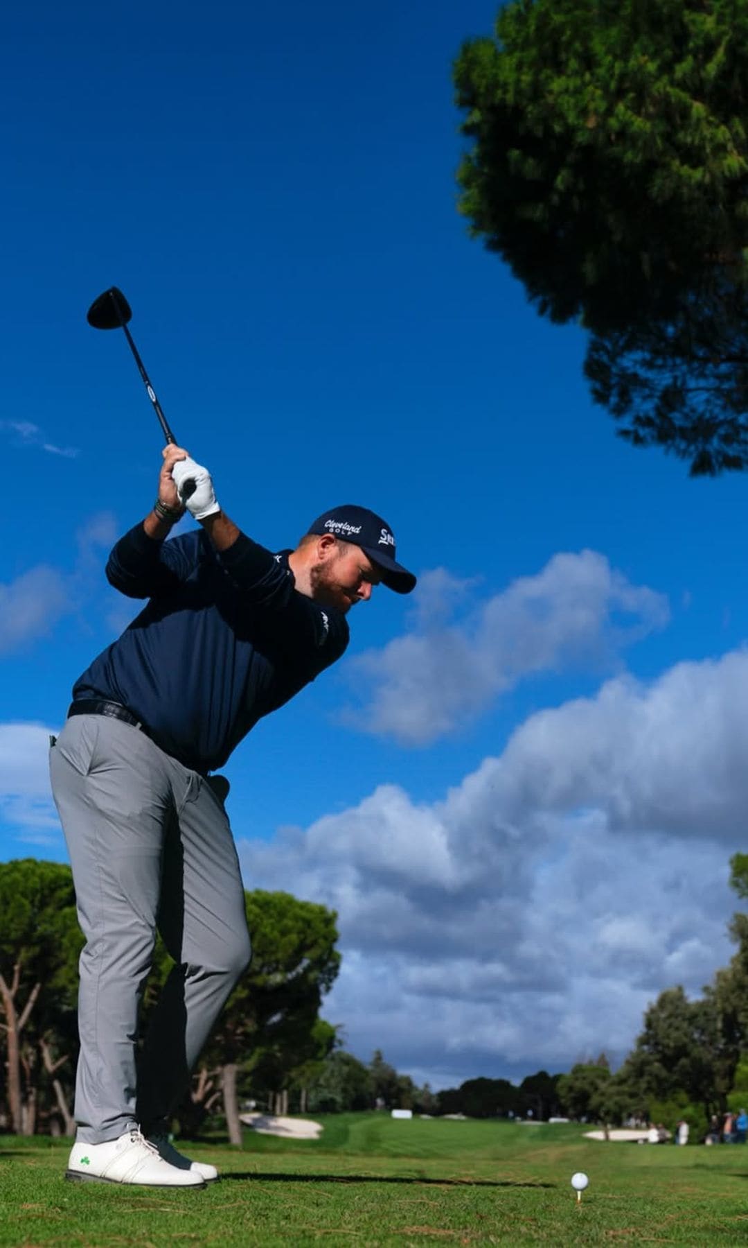 Shane Lowry, uno de los mejores golfistas del mundo, en el Club de Campo Villa de Madrid