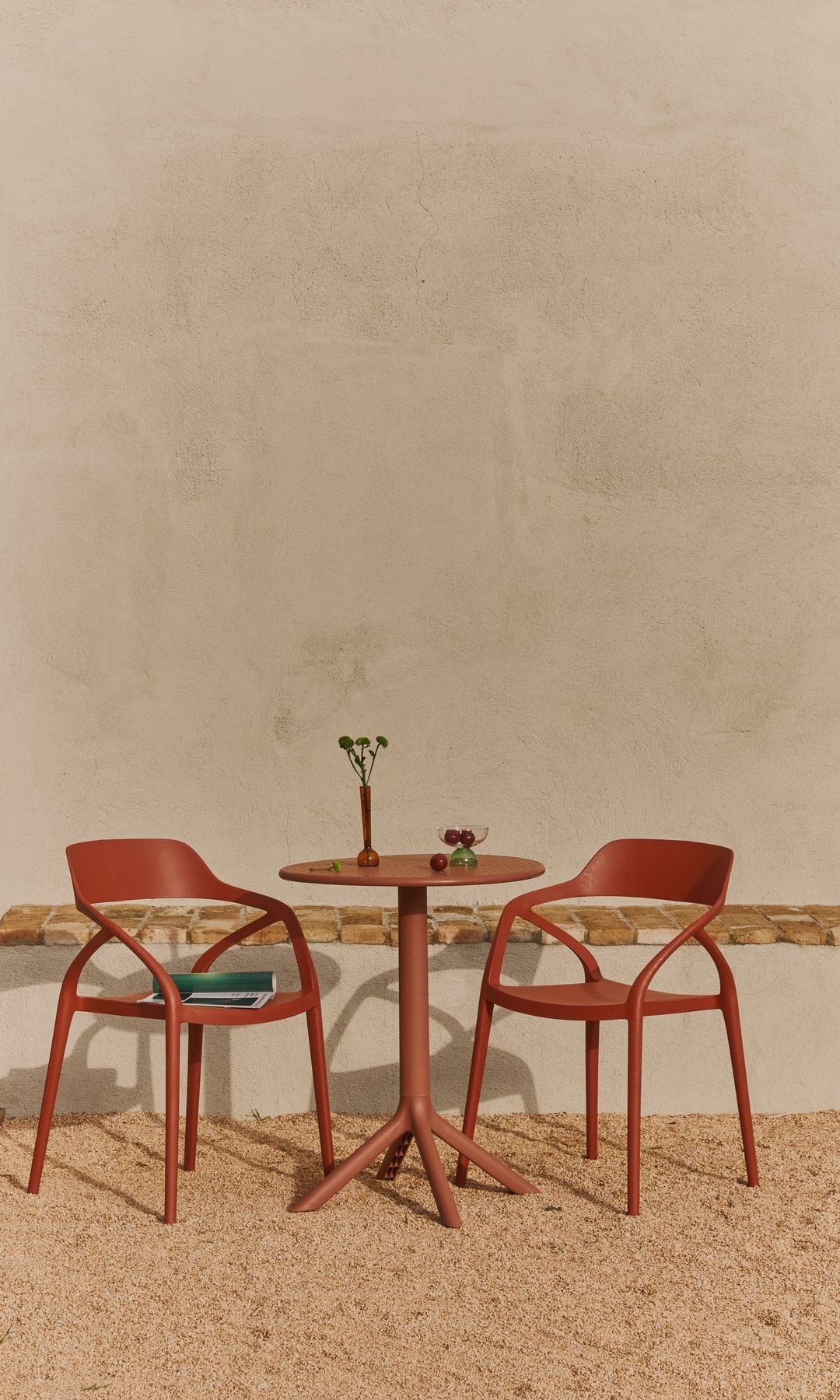 Conjunto de mesa y sillas de exterior