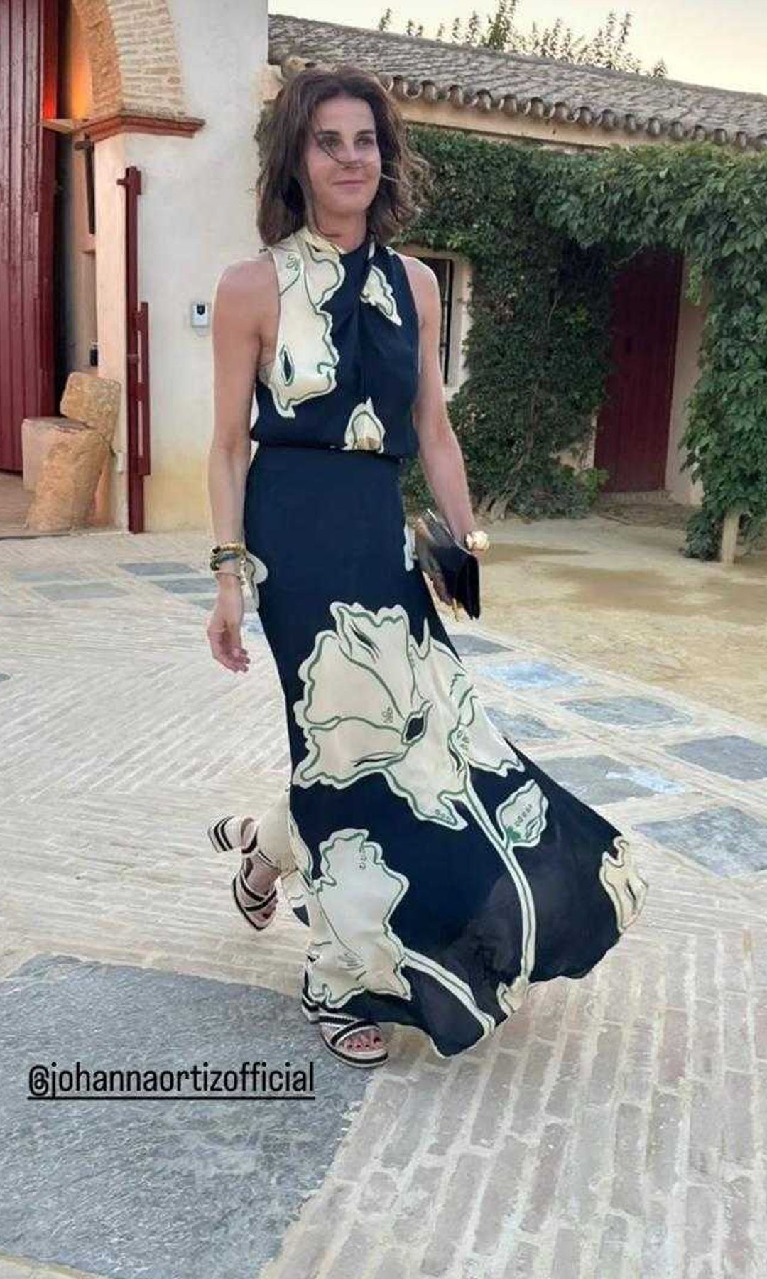 Rosario Domecq con look de invitada