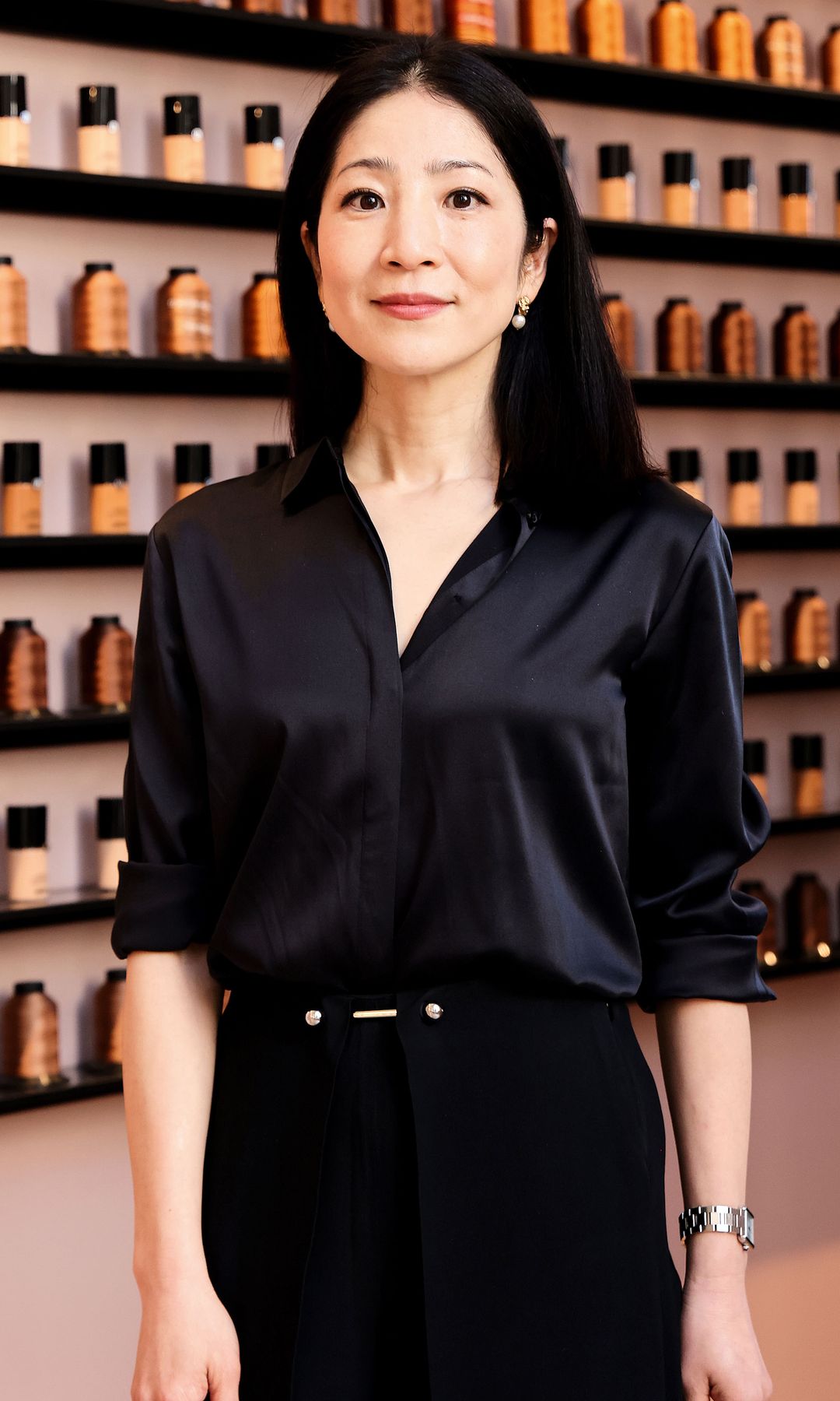 Hiromi Ueda, la artista de Armani Beauty, en su visita a Madrid