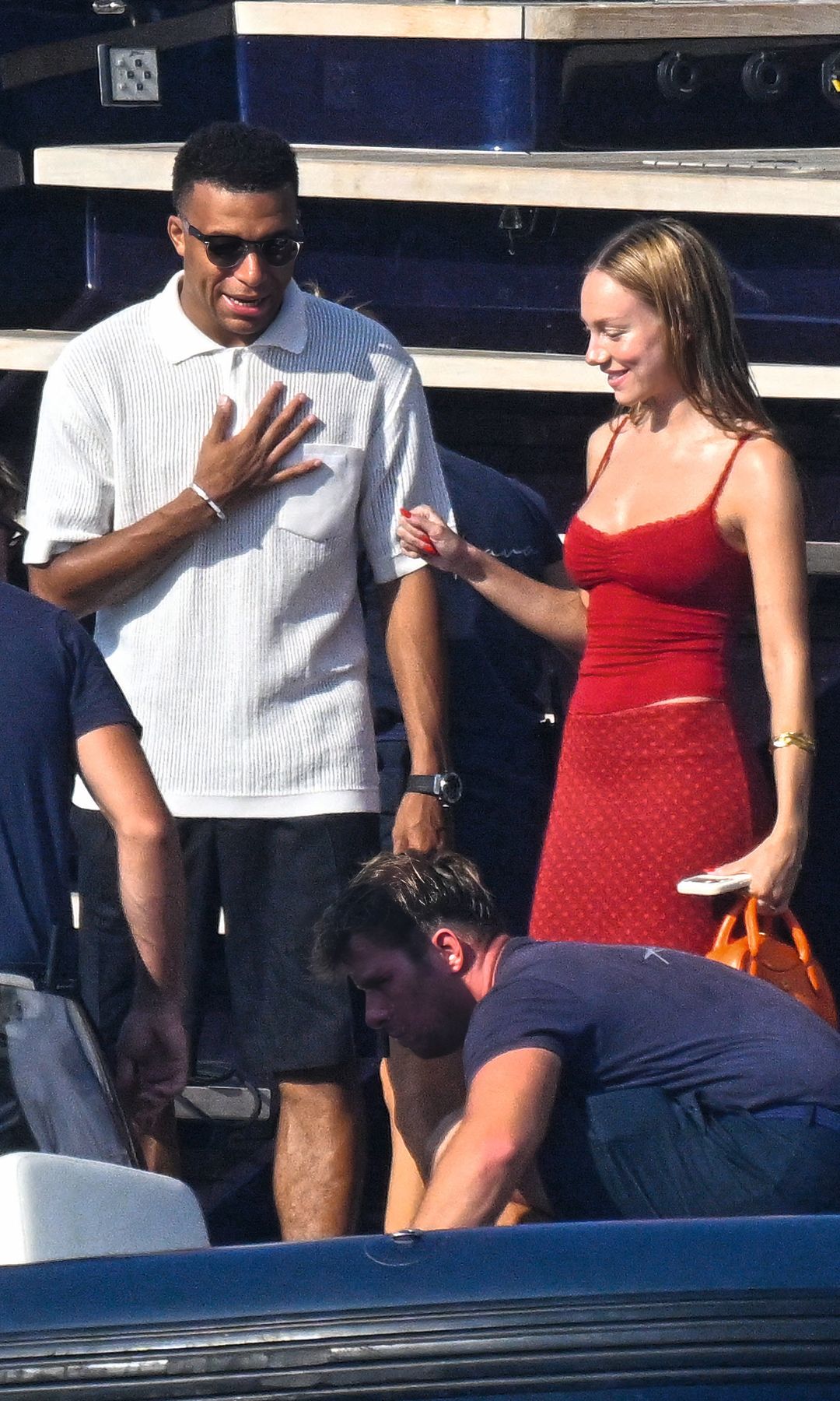 Ester Expósito de vacaciones en Cerdeña con Kylian Mbappé