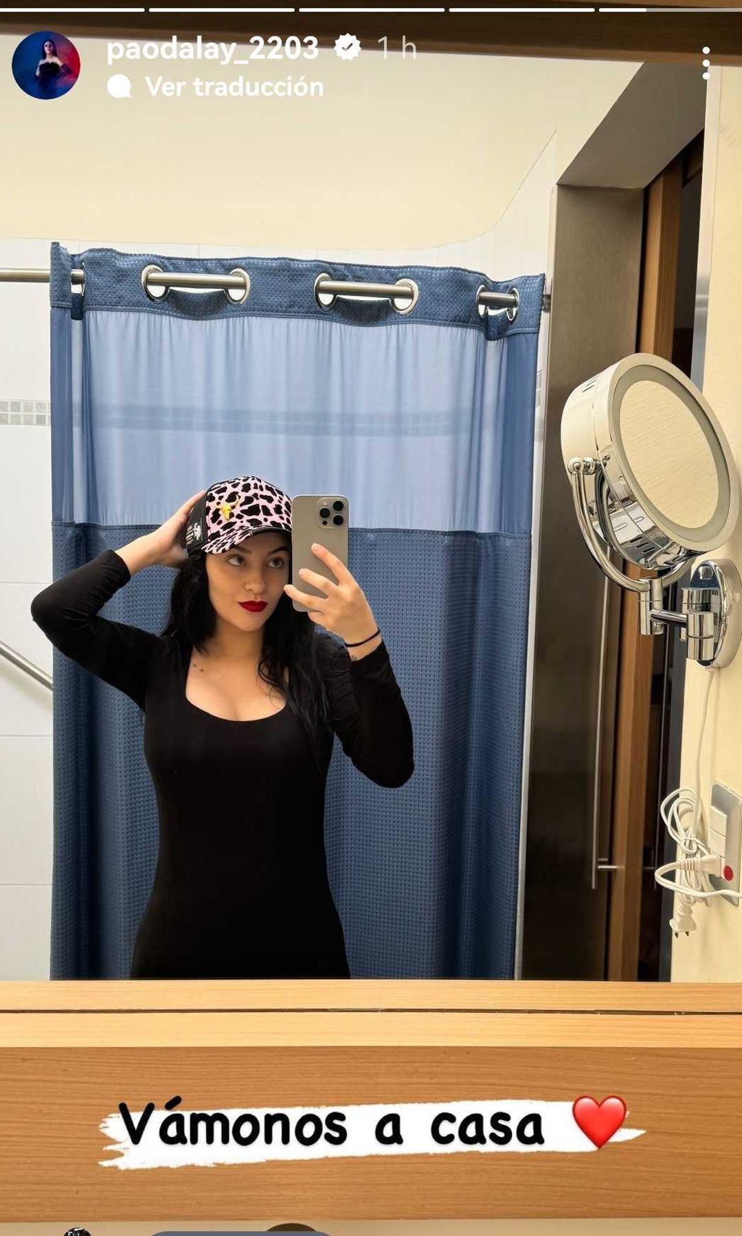 Paola Dalay se recupera de la cesárea