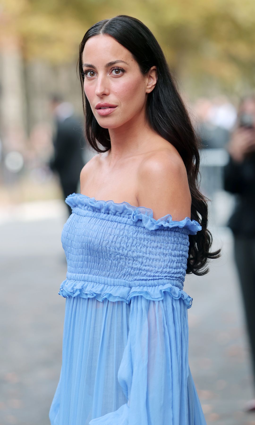 Inés de Ramón en el desfile de Chloé Primavera/Verano 2027 durante la Semana de la Moda de París, el 1 de octubre de 2026.