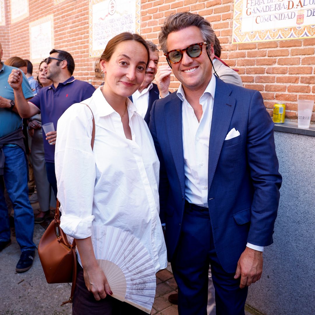 PRIMICIA. Lucía Pombo y Álvaro López-Huertas ya son padres de su primera hija