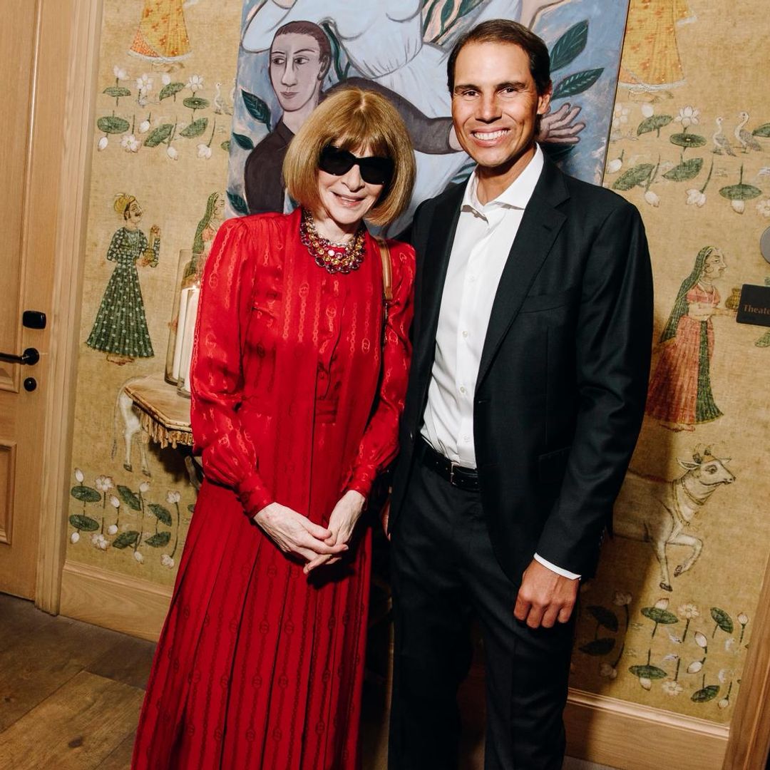 Entramos con Rafa Nadal en la fiesta de Nueva York en la que ha coincidido con la 'diabla' de la moda