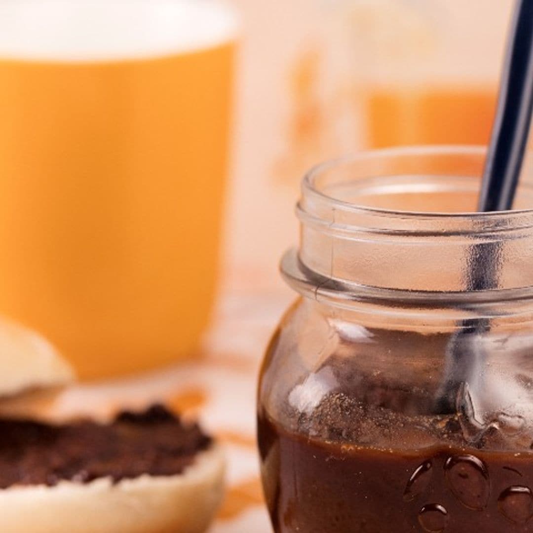 Crema de cacao y avellanas con avena