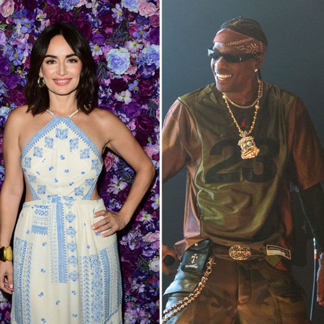 Ana de la Reguera y Travis Scott sacan sus mejores pasos de baile en el concierto de Bad Bunny