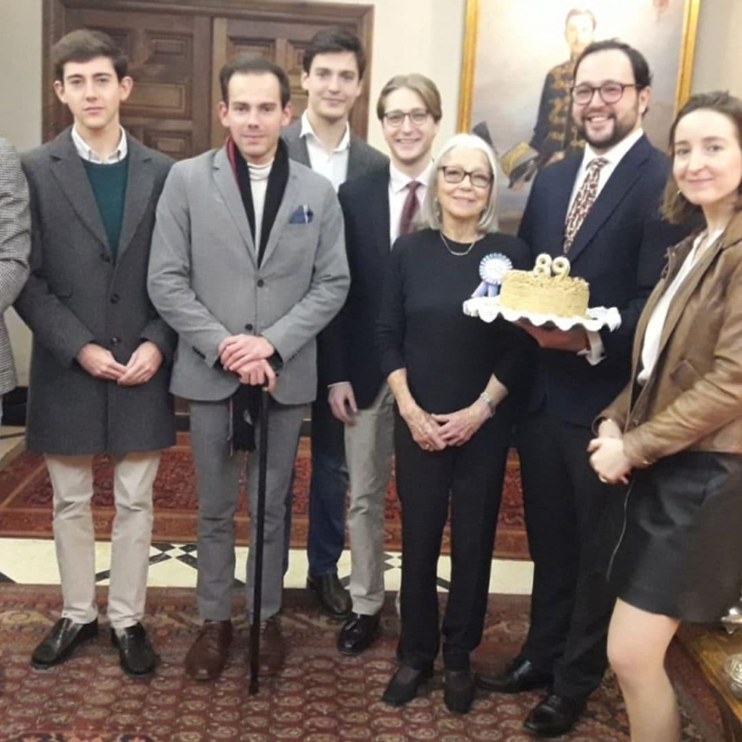 Estos son los nietos de Margarita de Bulgaria que han acudido a la celebración por su 89º cumpleaños