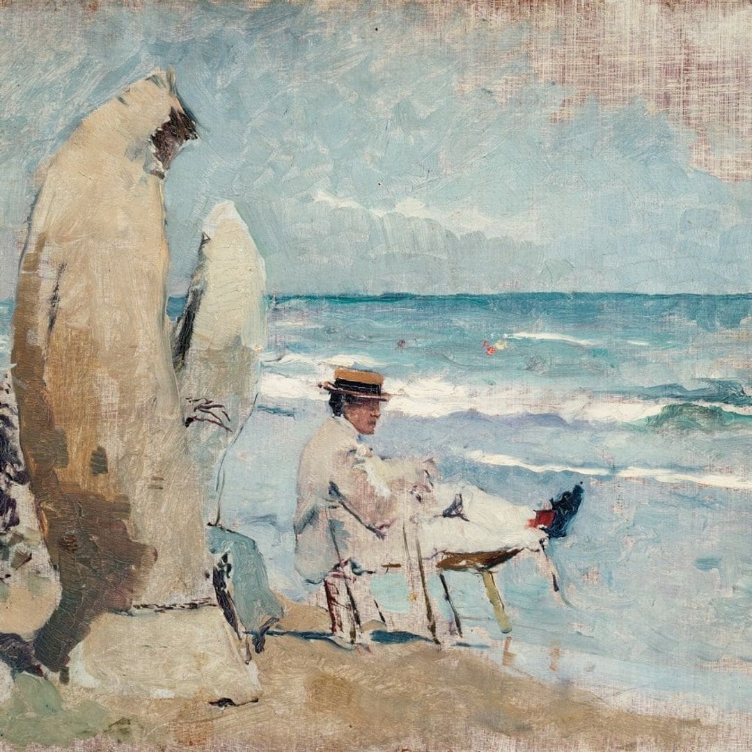 'Cestos en la playa de Valencia', Joaquín Sorolla