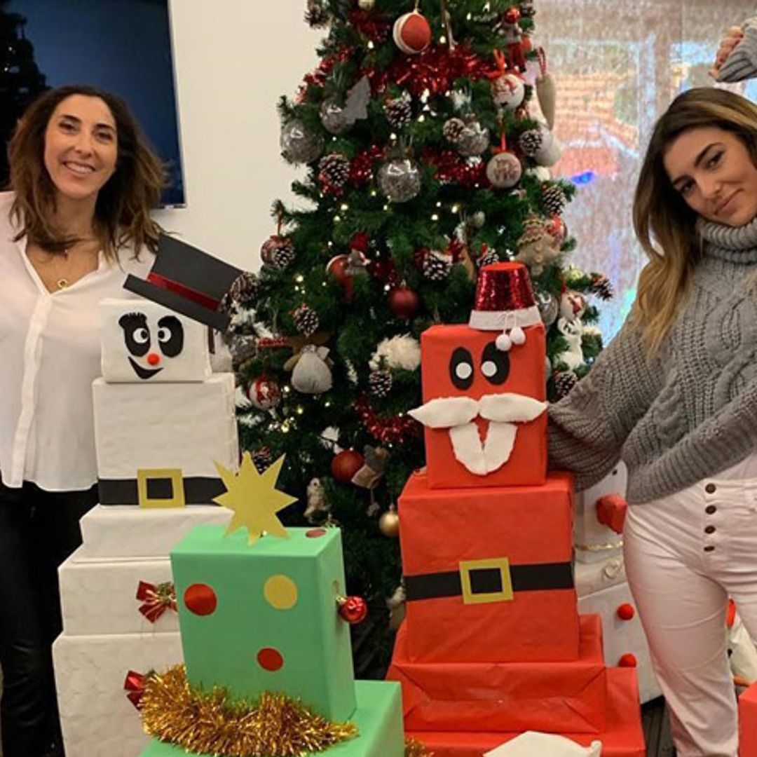 Paz Padilla transforma los regalos de Reyes en una espectacular obra de arte, ¡no te la pierdas!