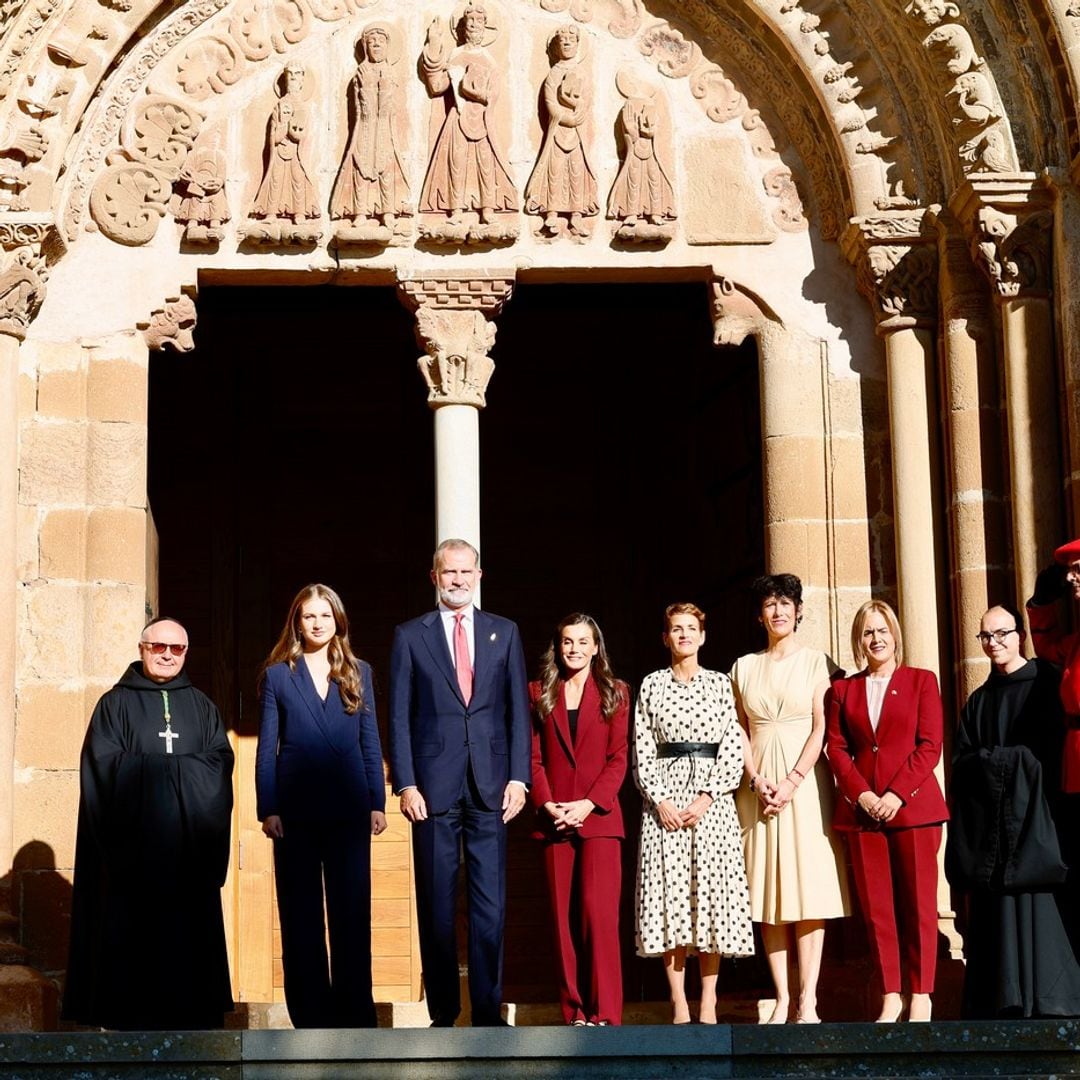 Así te hemos contado la visita de Leonor a Pamplona, Viana y Leyre