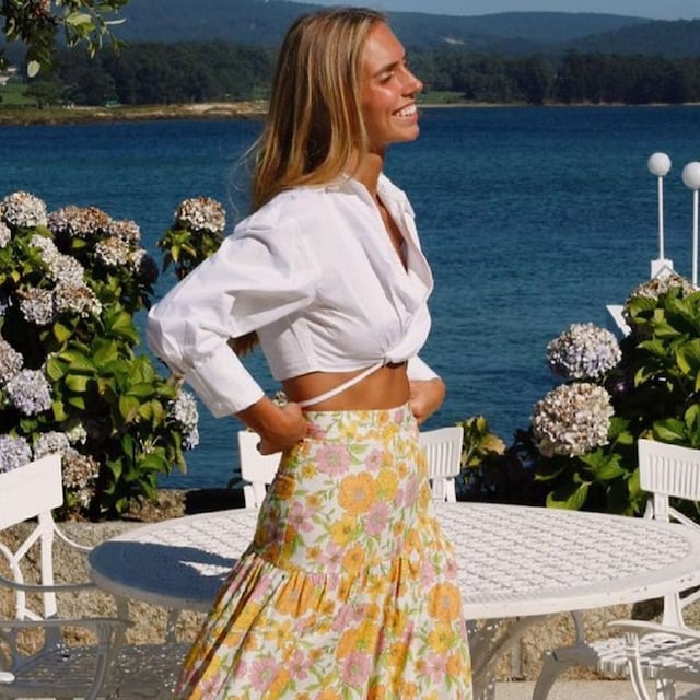 Ralph Lauren Pantalones Cortos Falda Ralph Lauren De Tiro Alto