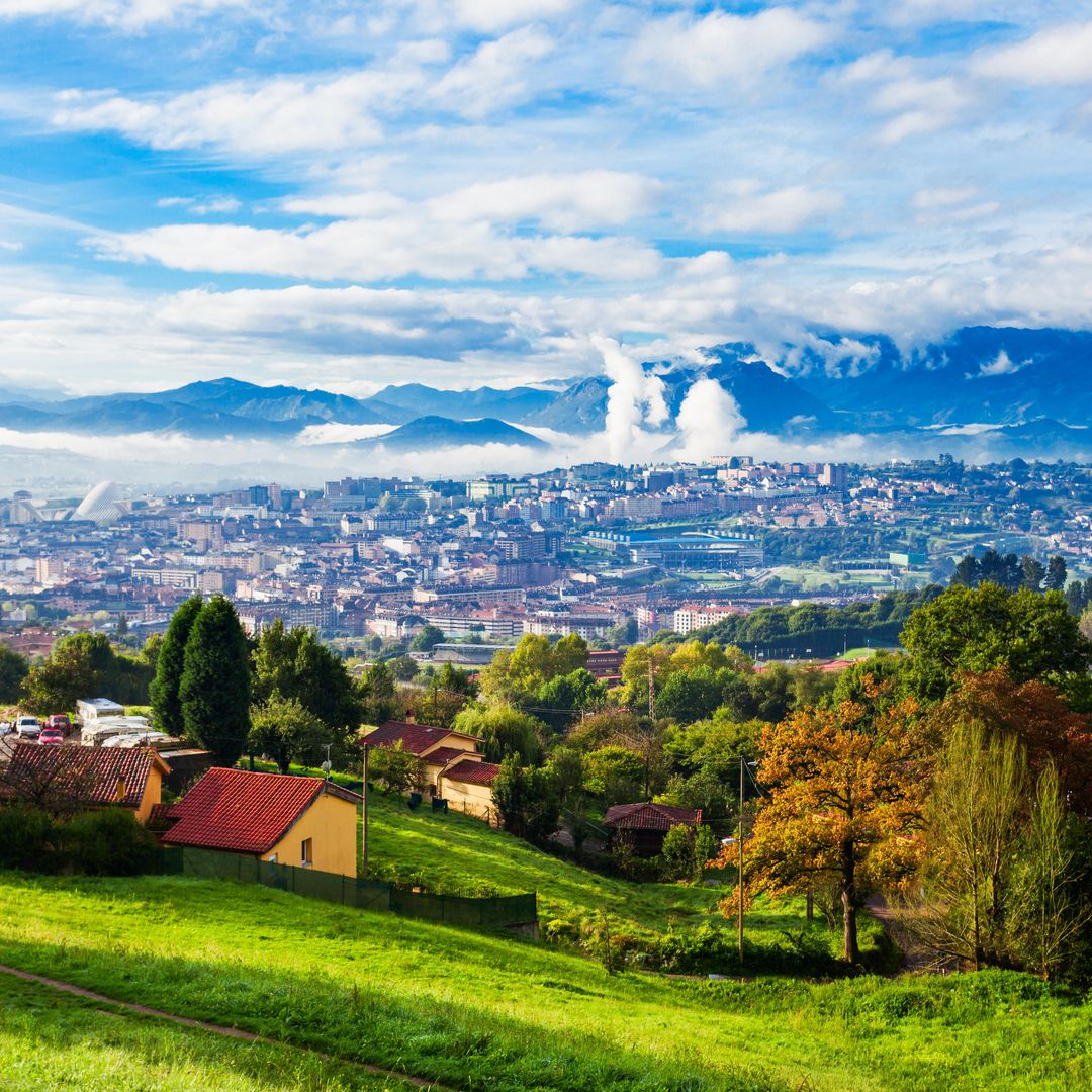 Vista desde el Monte Naranco,  Oviedo