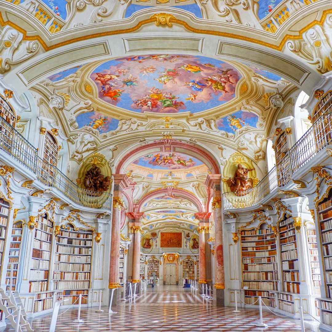 Biblioteca de la abadía Admont, Austria