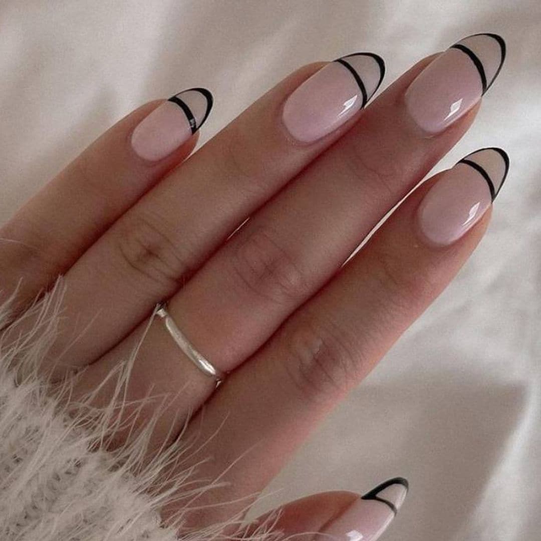 Si te gustaban las 'french nails', vas a adorar la manicura francesa doble