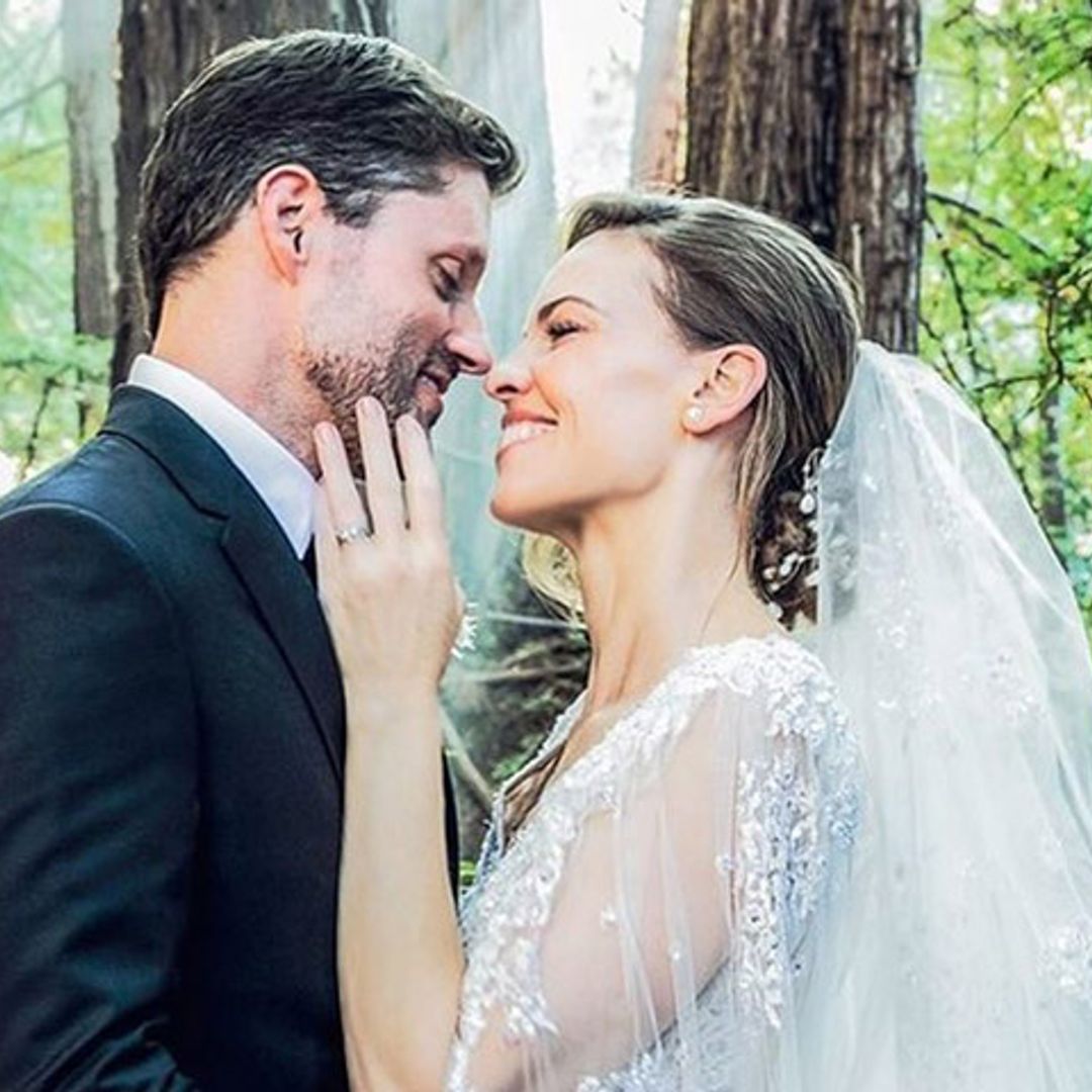 La boda secreta de Hilary Swank
