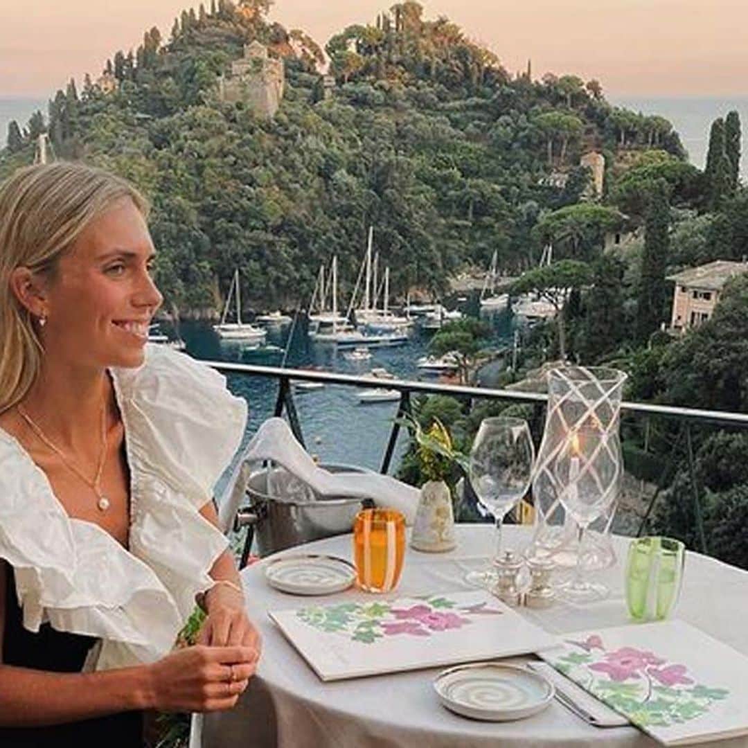 Lucía Bárcena comparte su álbum de fotos de su romántica y mágica luna de miel en Portofino
