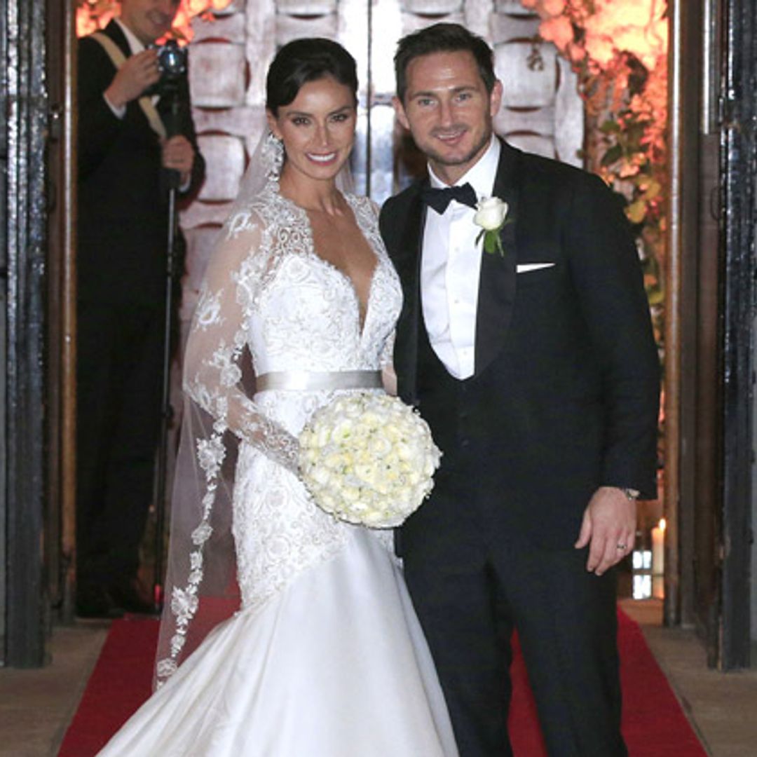 La romántica boda del futbolista Frank Lampard y la presentadora Christine Bleakley