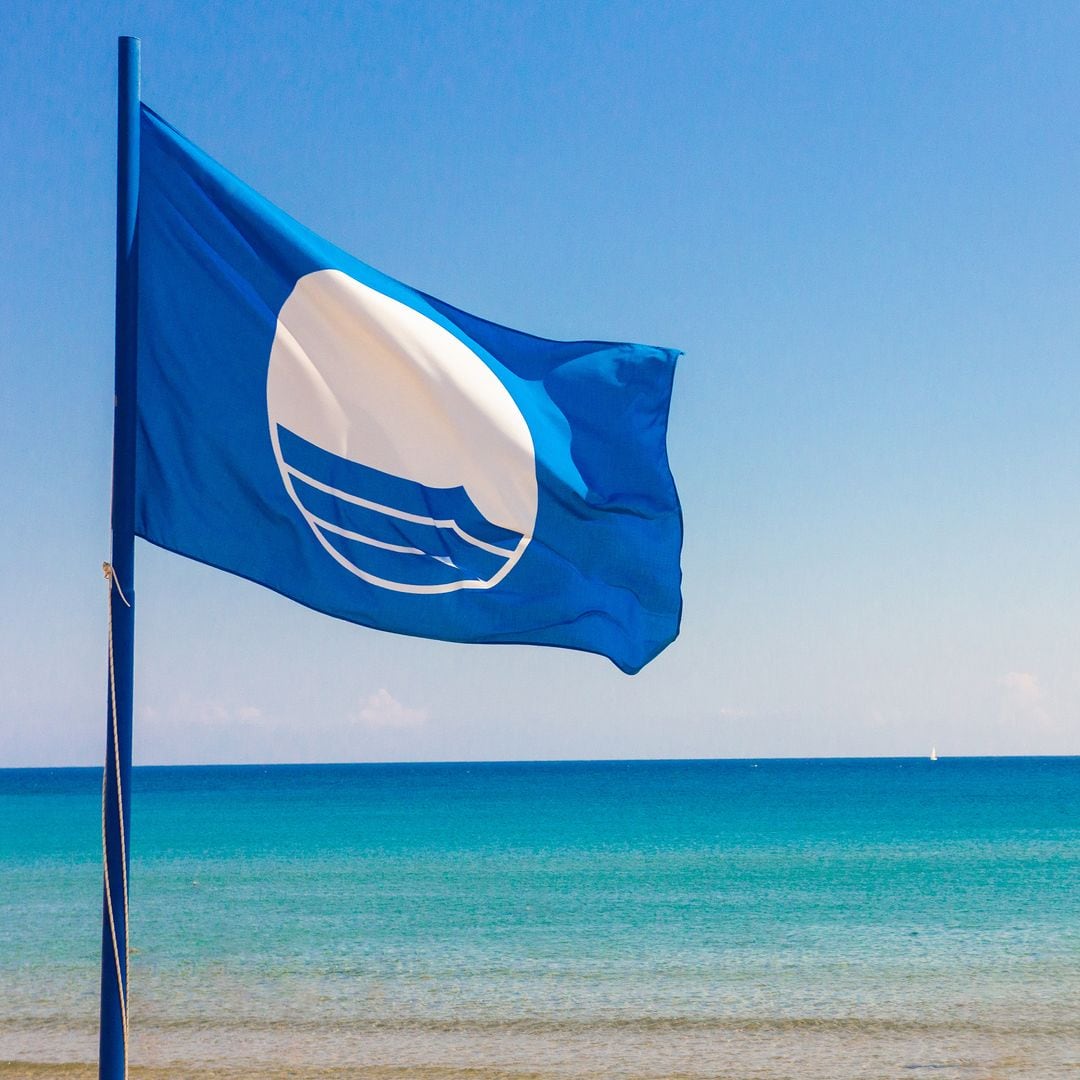 Bandera azul que reconoce a las playas con mayor calidad y mejores servicios cada año