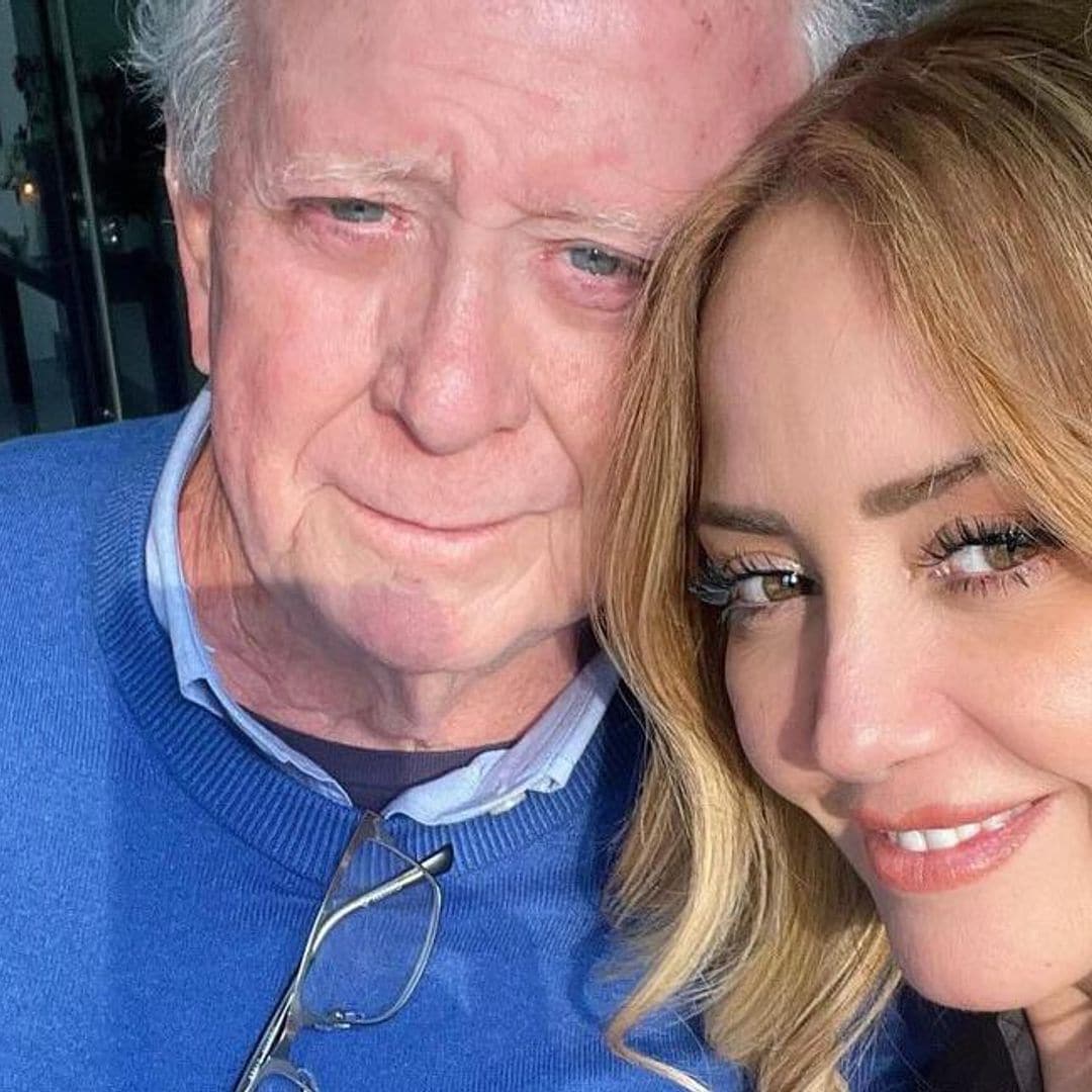 Andrea Legarreta revela cómo enfrenta su padre la ausencia de su compañera de vida: ‘Se le llenan sus ojitos de lágrimas’