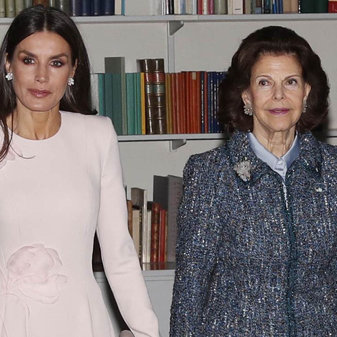Doña Letizia visita una de las 'joyas' de la Corona sueca